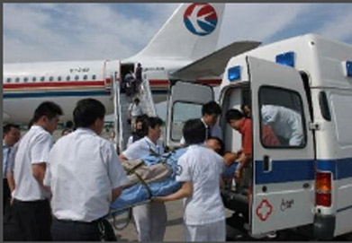 新丰县机场、火车站急救转院